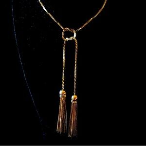 Vintage QVC UK Joan Rivers Classics Collection Tassel Necklace